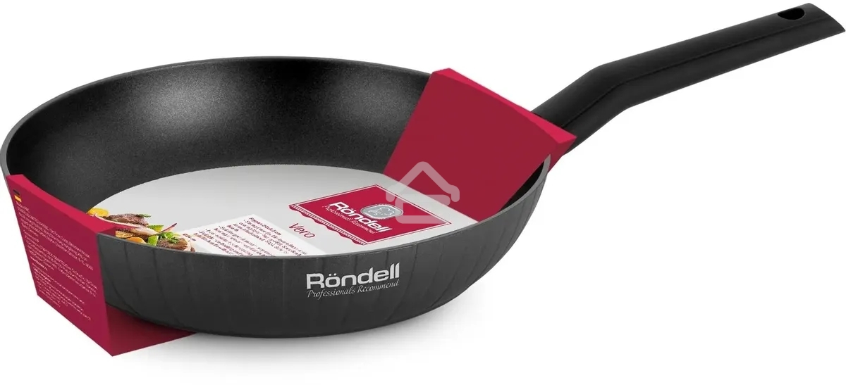 Сковорода Rondell Vero RDA-1494, 26см, без крышки, серый