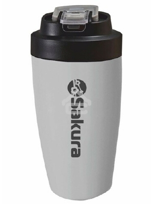 Термокружка Sakura TM-05-500G 0,5л, графит, с труб.