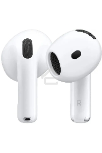 Гарнитура вкладыши Apple A3050 A3053 A3058 AirPods 4 белый беспроводные bluetooth в ушной раковине