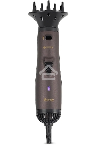 Фен-щетка Vitek VT-8241 черный/коричневый