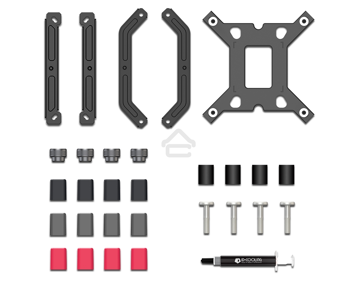 Кулер ID-Cooling FROZN A410 ARGb черный 120мм алюминий/медь 2000rpm 30db 4-pin 220W 152мм