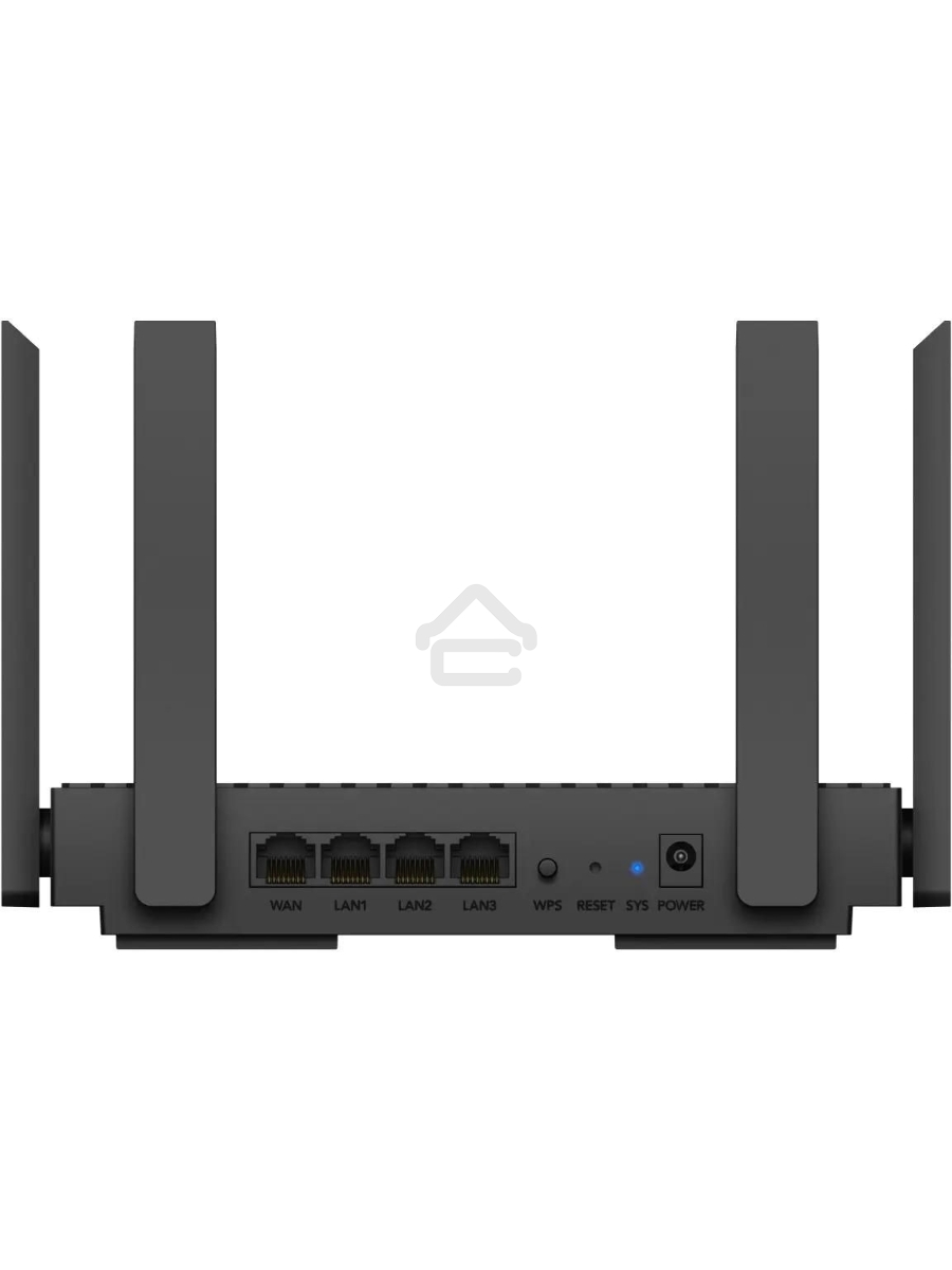 Роутер беспроводной Cudy WR1500 AX1500 10/100/1000 черный