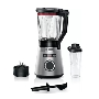 Блендер стационарный Bosch MMB6384M, 1200Вт, черный/нержавеющая сталь