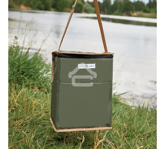 Сумка-холодильник ЧЕТЫРЕ СЕЗОНА 80-0283 объемом 15 л. (2 слоя утепления)