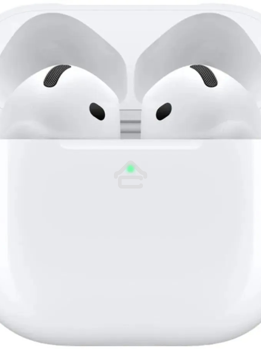 Гарнитура вкладыши Apple A3050 A3053 A3058 AirPods 4 белый беспроводные bluetooth в ушной раковине
