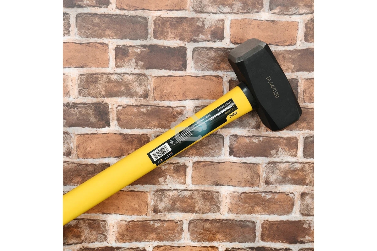 Кувалда Deli DL447030 3000 гр Фибергласовая рукоять