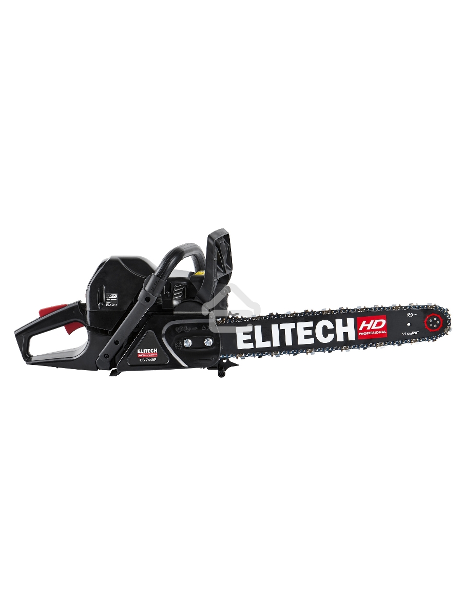 Бензопила Elitech HD Professional CS 7449F 3600Вт 4.9л.с. дл.шины:20
