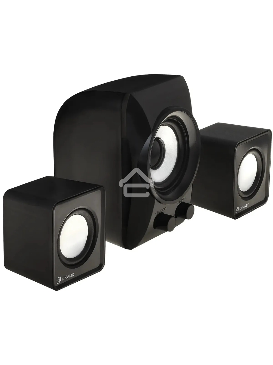 Колонки Oklick OK-420 2.1 черный 11Вт