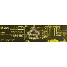 Автомагнитола ACV AVS-816BW 1DIN 4x50Вт