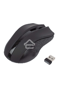 Мышь беспроводная HIPER HOMW-071 черный, 1000 dpi, радиоканал, USB, кнопки - 3