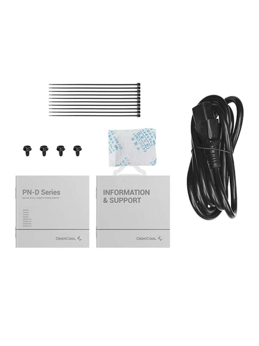 Блок питания Deepcool / GamerStorm PN750D, 750Вт, 80 PLUS Gold, 120мм, черный
