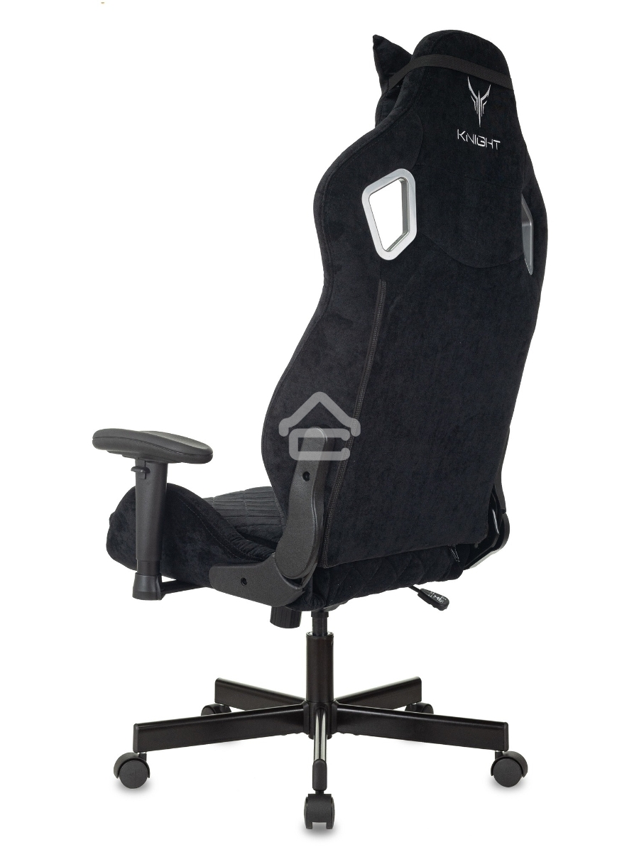 Кресло игровое Knight Outrider Light-20 черный с подголов. крестовина металл