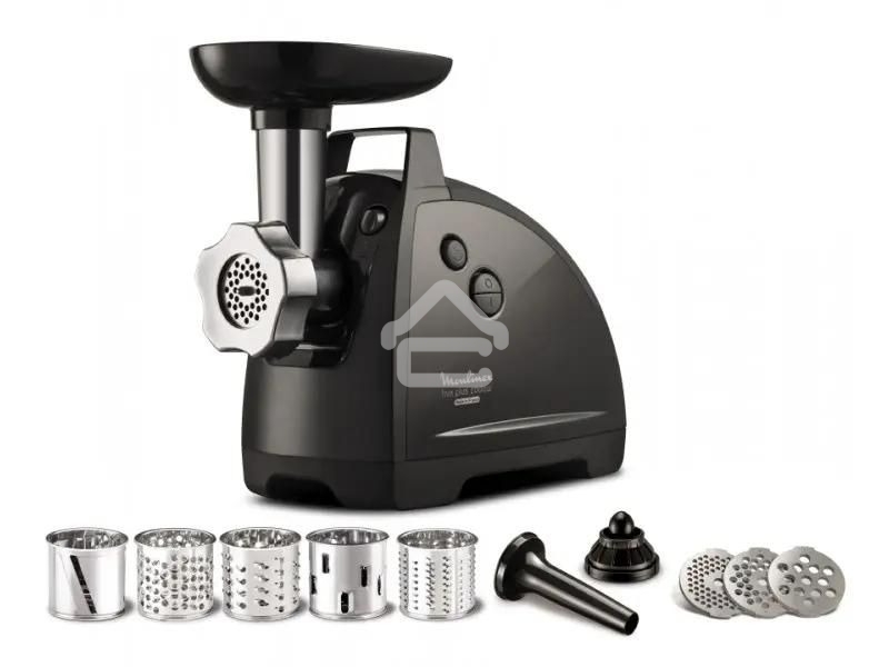 Мясорубка электрическая Moulinex ME684832, 2000Вт черный