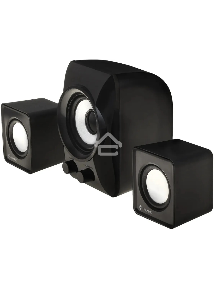 Колонки Oklick OK-420 2.1 черный 11Вт