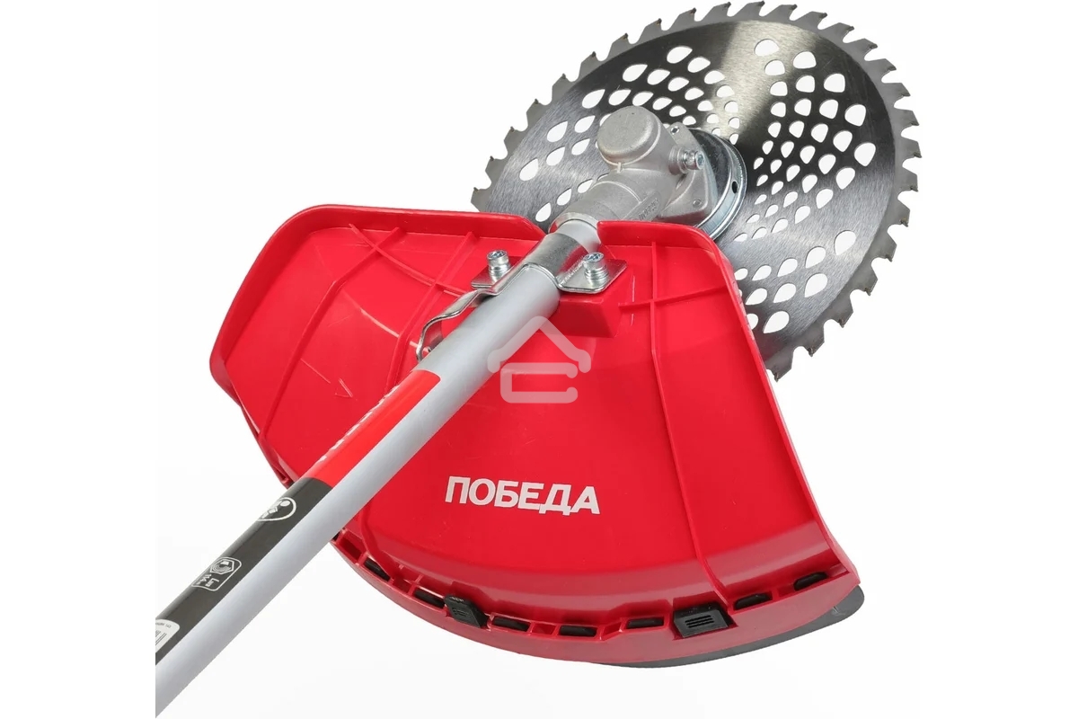 Триммер бензиновый Победа ТБ 143 (1+1), раб. объем 43сс, 2,5 л.с., 