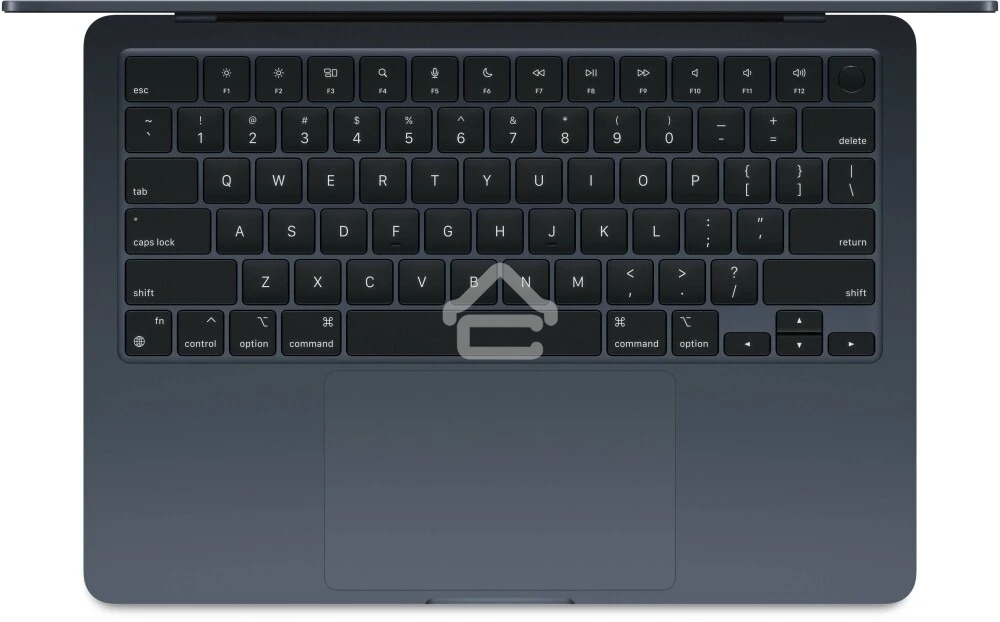 Ноутбук Apple MacBook Air 13-inch 2025 (КЛАВ.РУС.ГРАВ.) Midnight 13.6