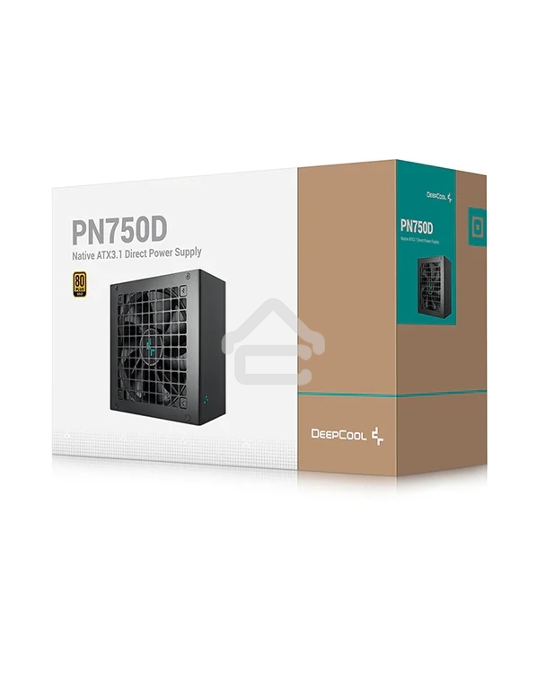 Блок питания Deepcool/GamerStorm PN750D, 750Вт, 80 PLUS Gold, 120мм, черный