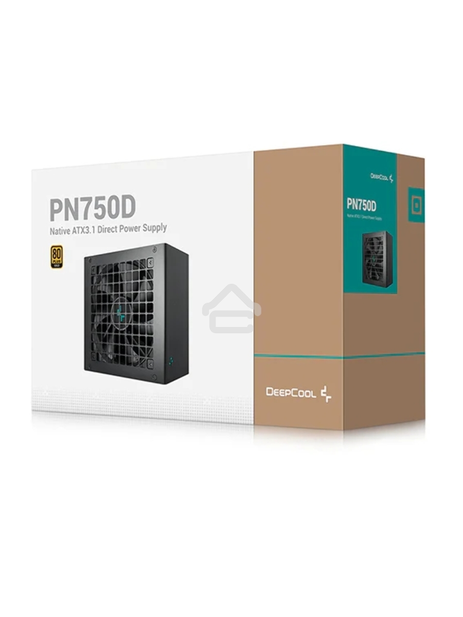 Блок питания Deepcool / GamerStorm PN750D, 750Вт, 80 PLUS Gold, 120мм, черный