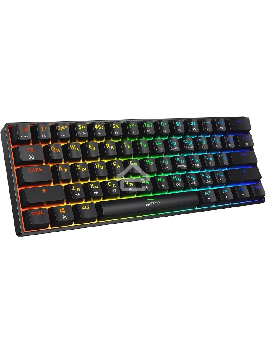 Клавиатура Oklick K713X проводная, USB, черный