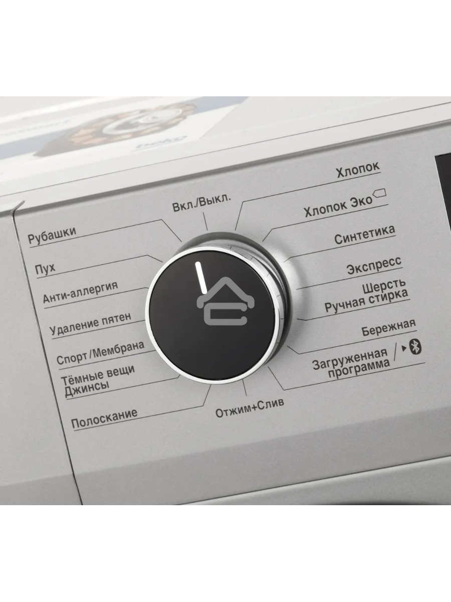 Стиральная машина Beko WSPE6H616S (7322610002) серебристый, загрузка фронтальная 6,5 кг, 1200 об/мин., класс: А++