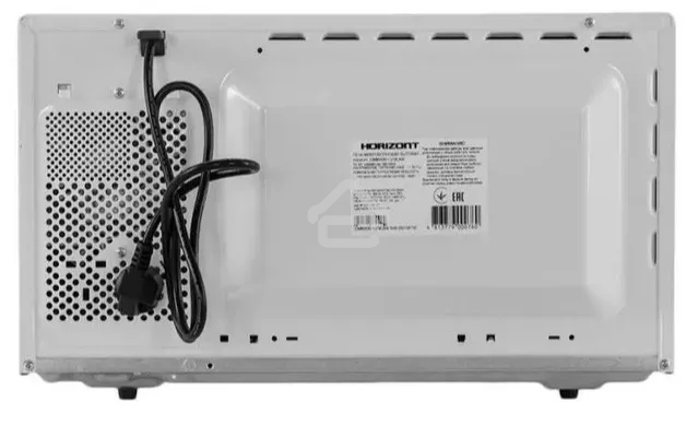 Микроволновая печь Horizont 23MW800-1379CAW белый, 23 л, 800 Вт, переключатели -поворотный механизм/кнопки