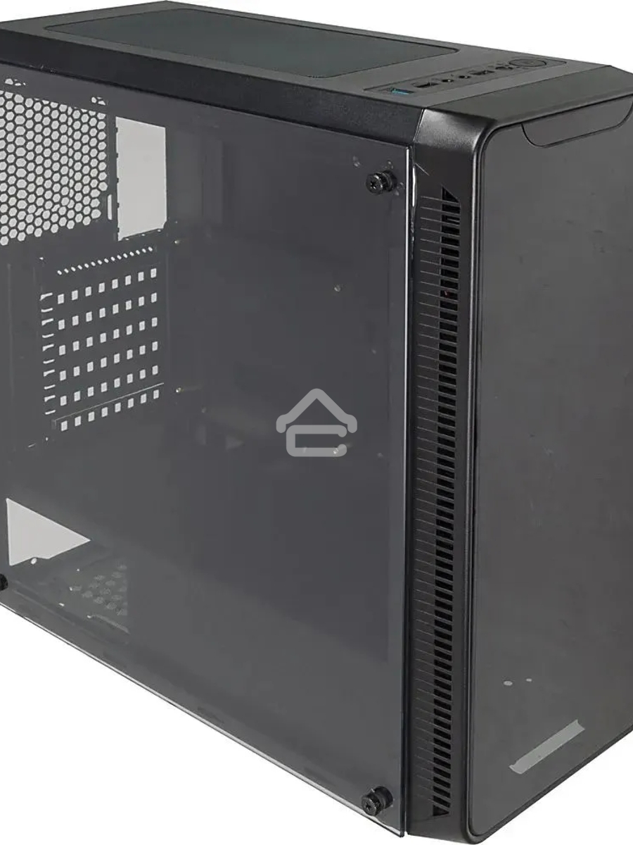 Компьютерный корпус Accord JP-X черный без БП ATX 2xUSB2.0 1xUSB3.0 bott PSU