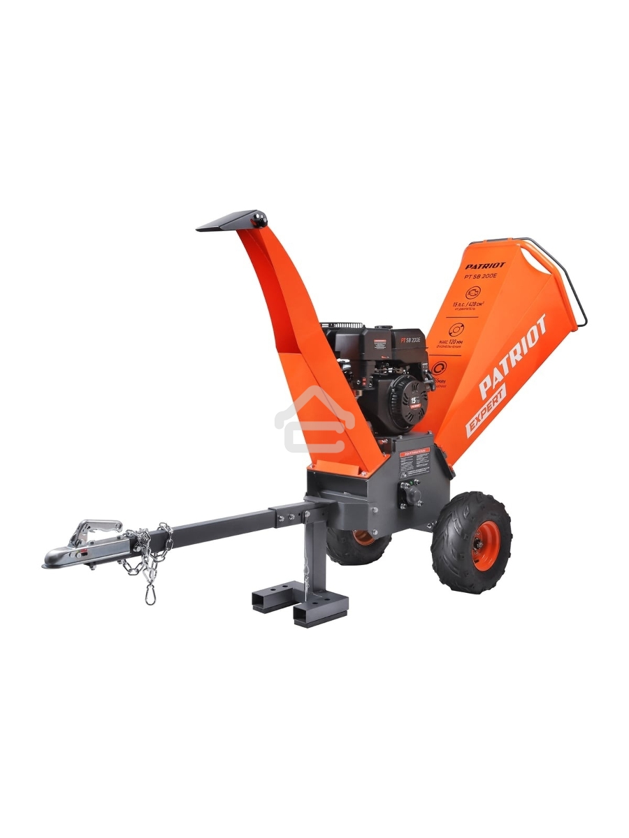 Измельчитель бензиновый PATRIOT PT SB200 E, 13л.с. электрозапуск, макс диаметр веток 100мм