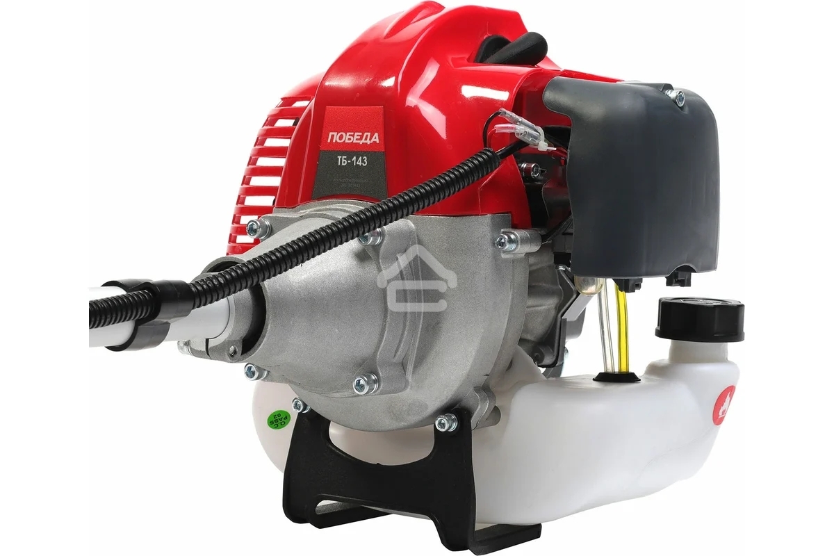 Триммер бензиновый Победа ТБ 143 (1+1), раб. объем 43сс, 2,5 л.с., 