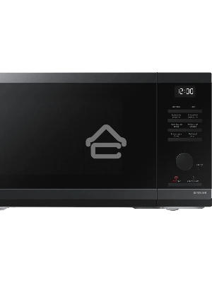 Микроволновая печь Samsung MS23DG4504AGBW черная сталь, 23 л, 800 Вт, переключатели - кнопки/поворотный механизм