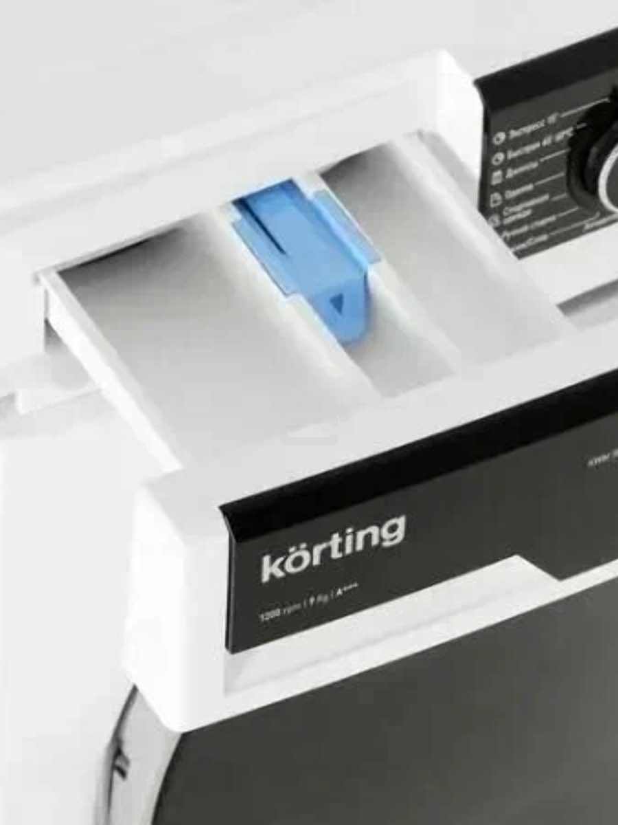 Стиральная машина Korting KWM 58ILS1297 S Серебристый, загрузка фронтальная 9 кг, 1200 об/мин., класс: А+++