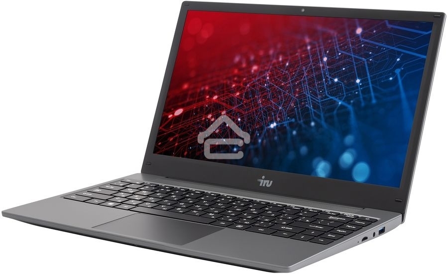 Ноутбук IRU Tactio 14RLH серый Ryzen 5 7430U 8Gb SSD512Gb AMD Radeon Graphics 14