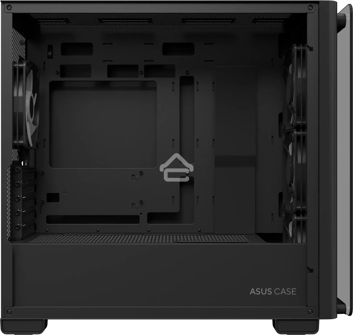 Компьютерный корпус ASUS A23 PLUS TG ARGB черный