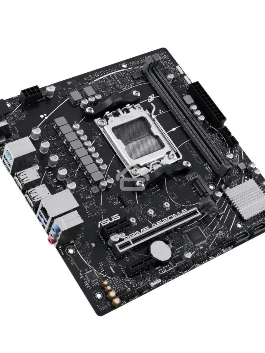 Материнская плата ASUS PRIME A620M-E-CSM, AM5, AMD A620, 2xDDR5, 4xSATA, 1xM.2, 1xPCI-E 4.0 x16, 1xPCI-E x1, 1xDisplayPort, 1xHDMI, 1xVGA, 1x 1Gb LAN, 4xUSB-A 3.2 Gen 1, 4xUSB-A 2.0, 3x3.5 мм, 7.1, Micro-ATX