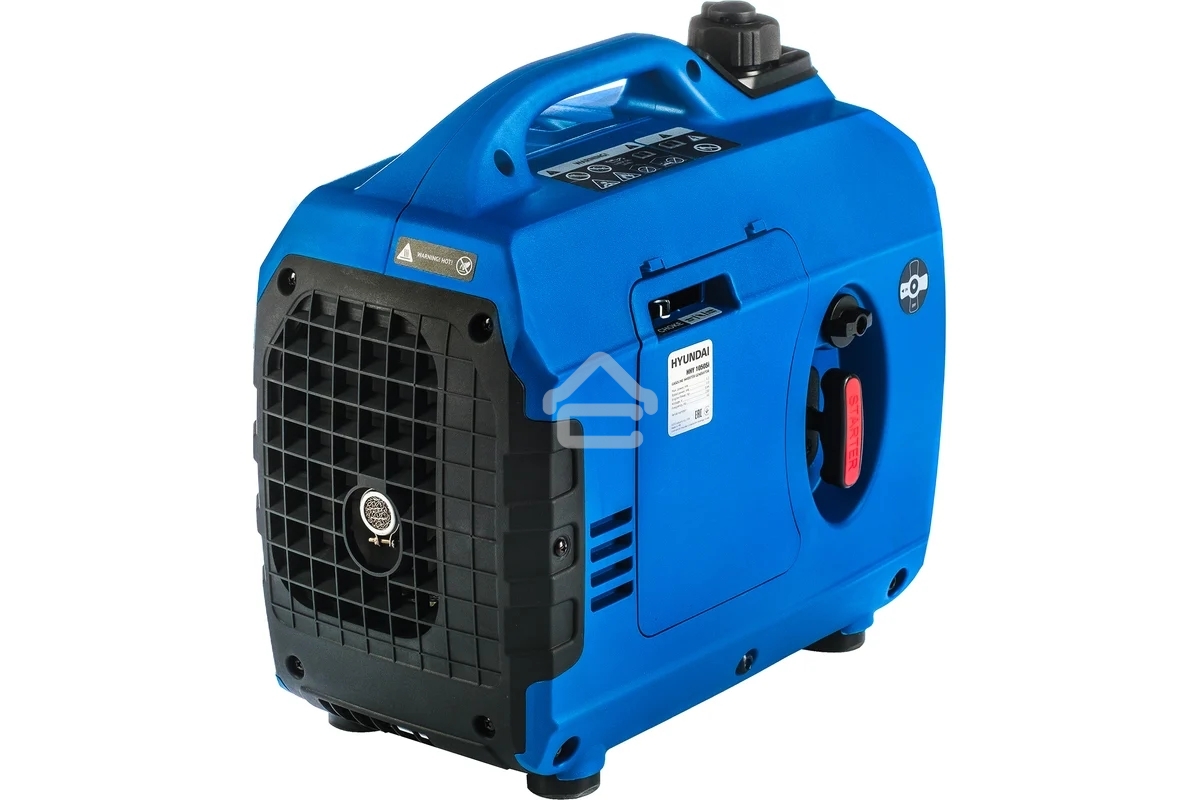 Электрогенератор бензиновый инверторный Hyundai HHY 1050Si, 1.2 кВт, 59 дБ, 12 кг