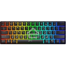 Клавиатура проводная Oklick K713X, USB, черный