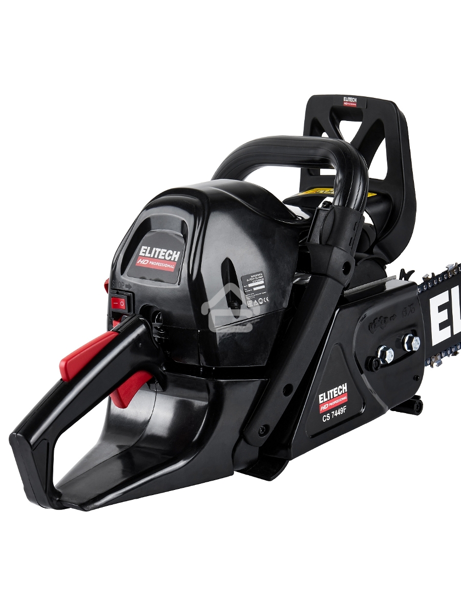 Бензопила Elitech HD Professional CS 7449F 3600Вт 4.9л.с. дл.шины:20