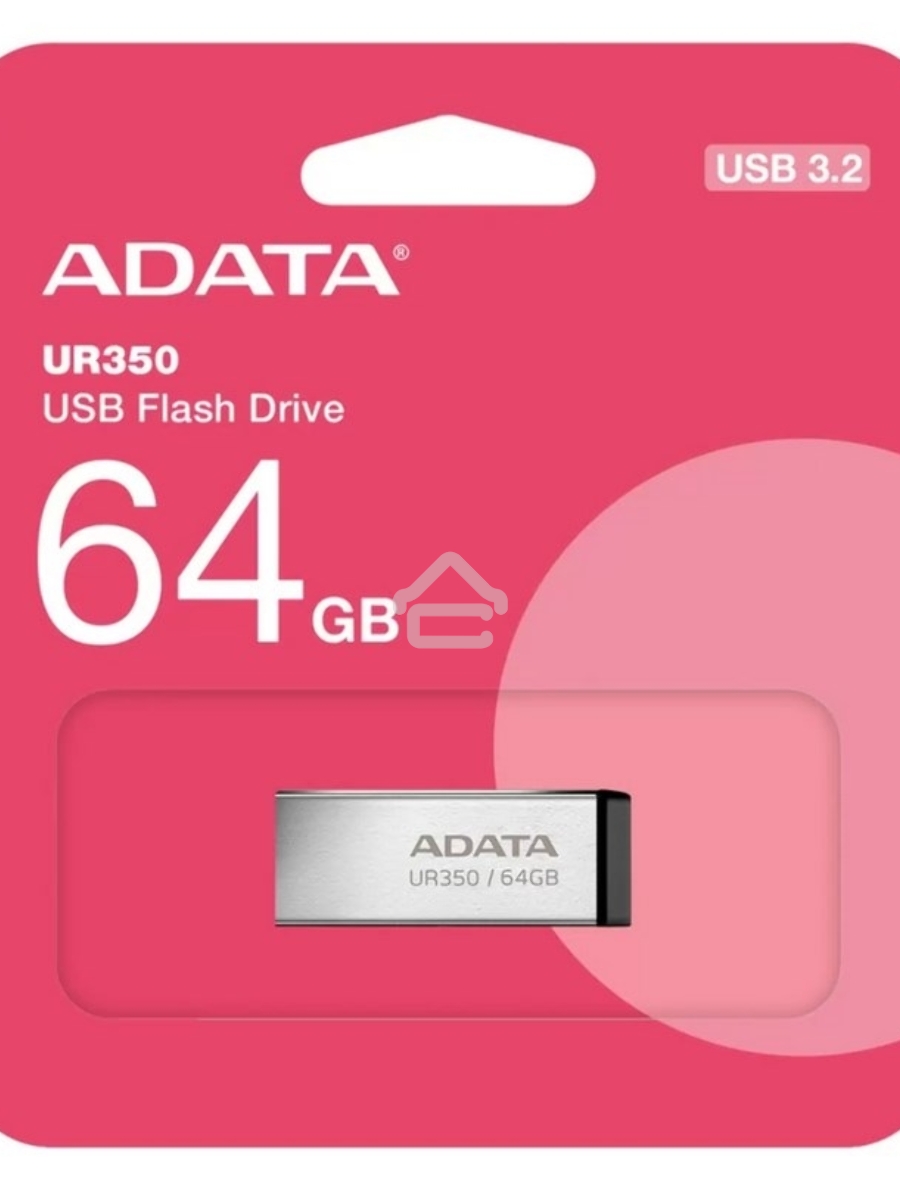 Флэш-накопитель ADATA UR350-128G-RSR/BK USB3.2 128G BLACK
