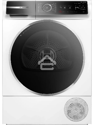 Сушильная машина Bosch Serie 8 WQB245B0ME белый, с английской панелью