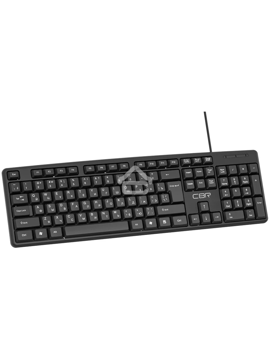 Клавиатура CBR KB 100 проводная, USB, чёрный