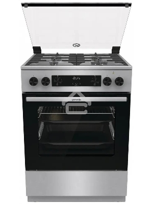 Плита комбинированная Gorenje GKS6C72XF нержавеющая сталь
