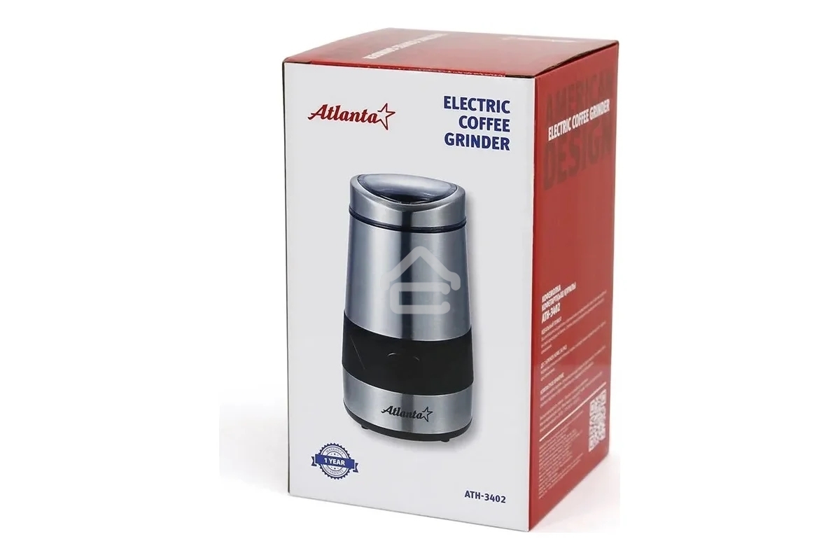 Кофемолка ATLANTA ATH-3402 (silver)