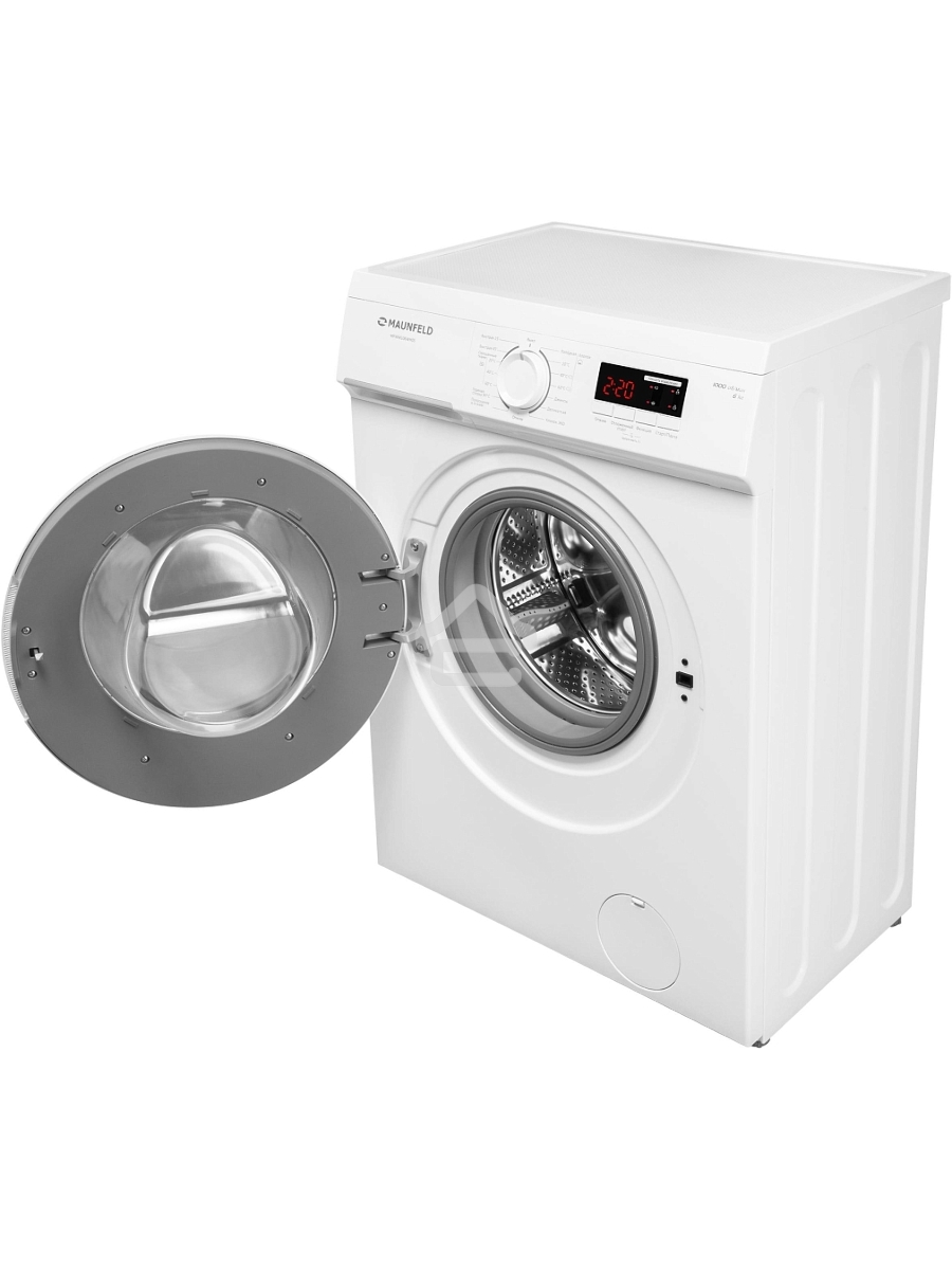 Стиральная машина Maunfeld MFWM106WH05 белый, загрузка фронтальная 6 кг, 1000 об/мин., класс: А++