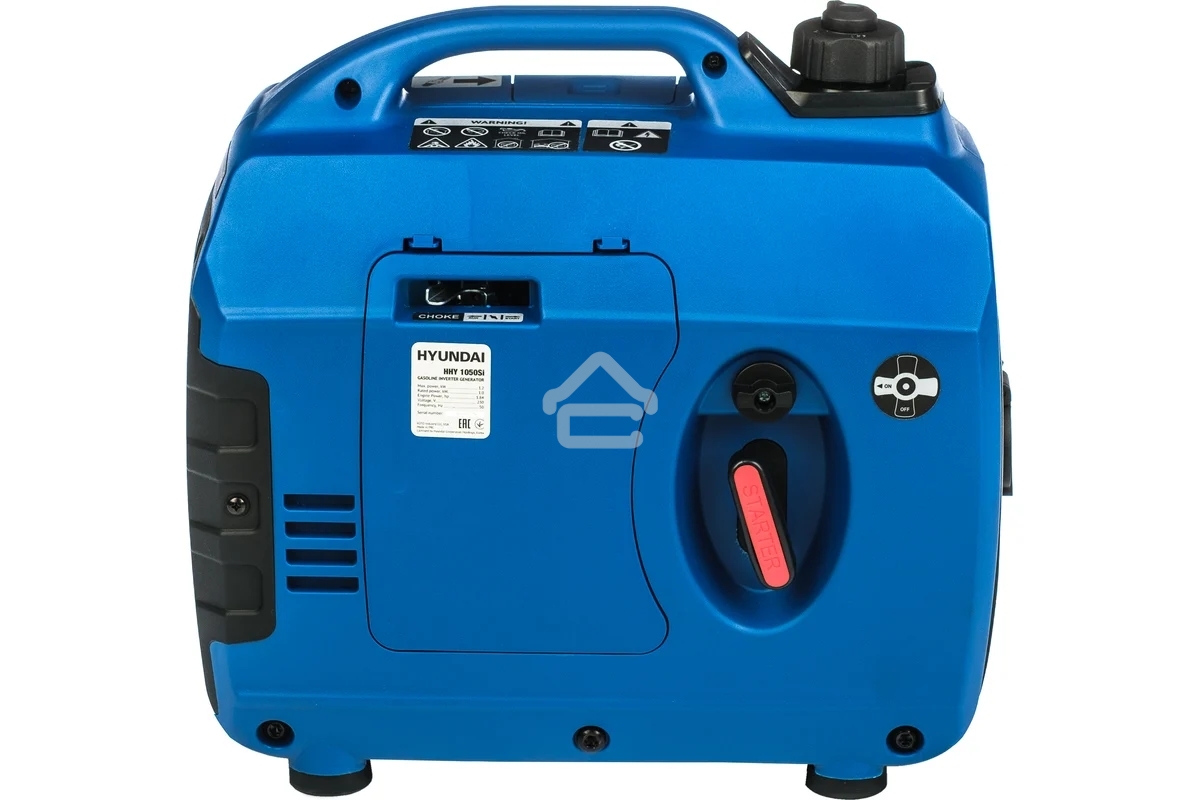 Электрогенератор бензиновый инверторный Hyundai HHY 1050Si, 1.2 кВт, 59 дБ, 12 кг