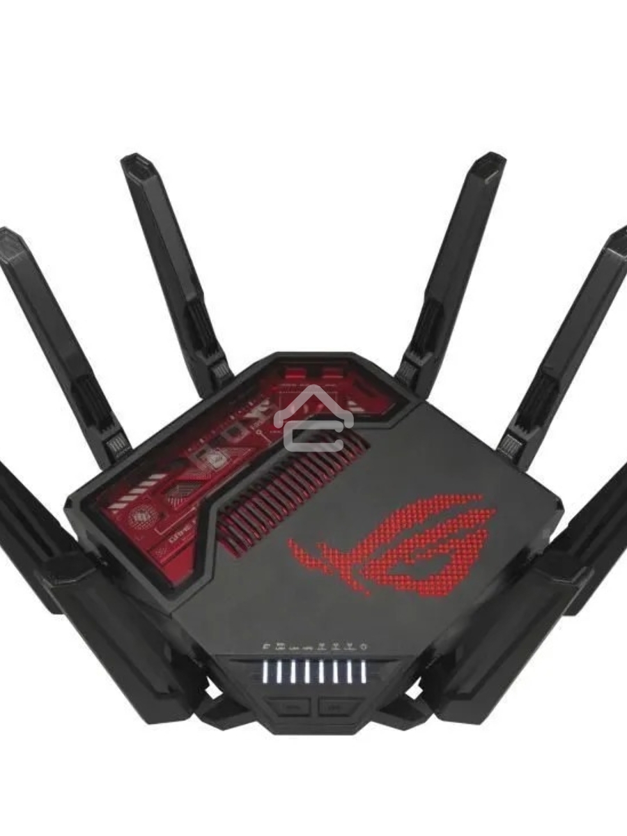 Маршрутизатор ASUS GT-BE19000, черный/красный, 90IG0850-MO9A0V