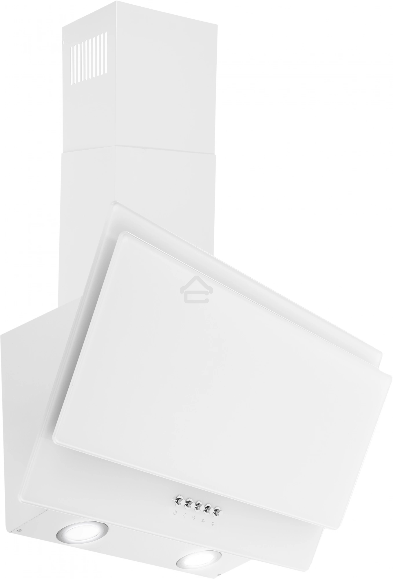 Вытяжка наклонная Hyundai HGH 6830 WG белый, 59.5 см, 350 куб. м/ч, 54 дБ