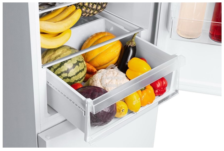 Холодильник Haier CEF537AWD белый двухкамерный 263/105 л морозилка снизу, No Frost