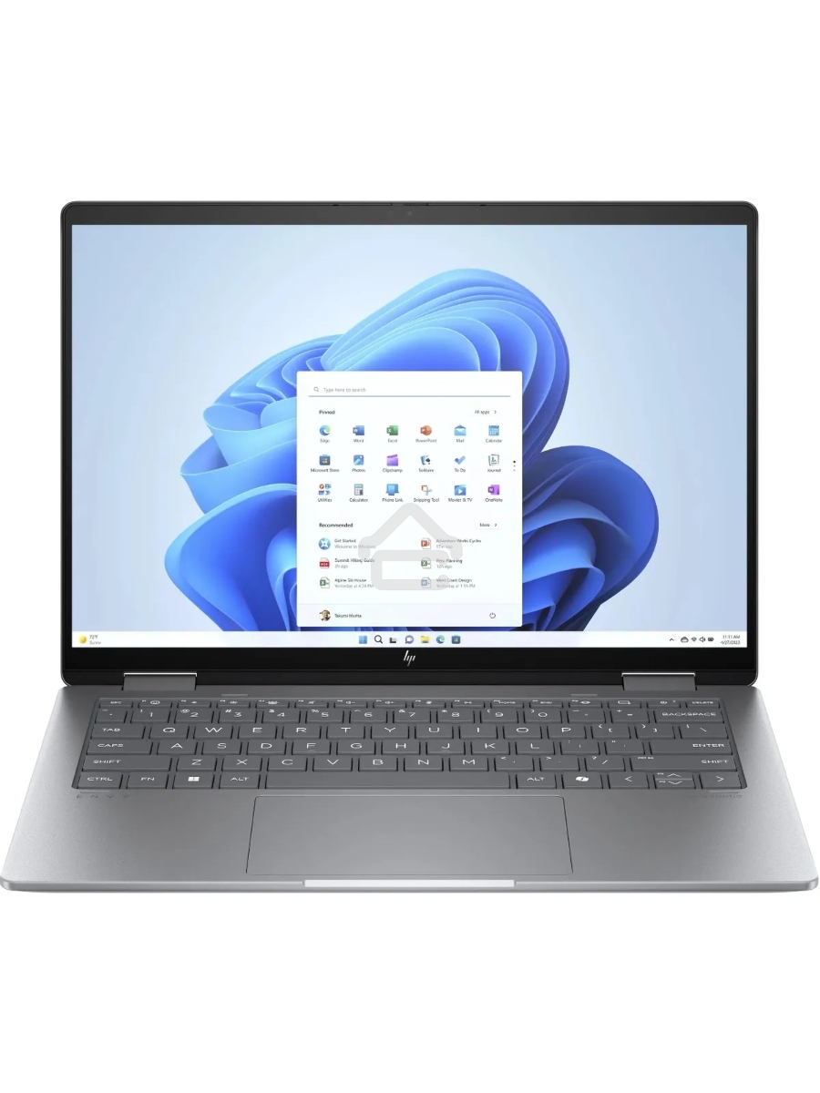 Ноутбук HP Envy x360 14-fa0004ci Ryzen 5 8640HS 16Gb SSD512Gb AMD Radeon 14