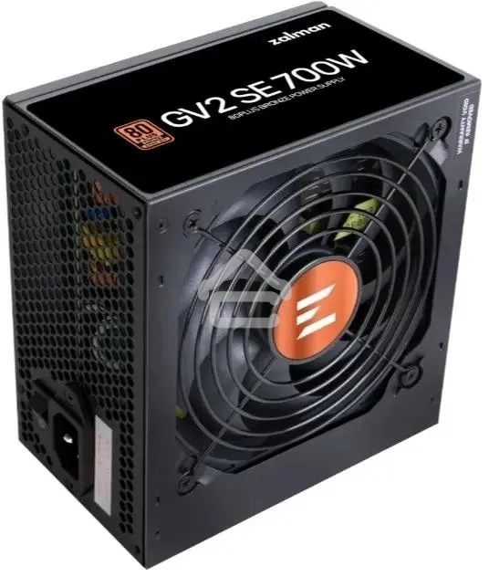 Блок питания Zalman ZM700-GV2SE 700 Вт, 80 PLUS BRONZE, 120 мм, немодульный, черный