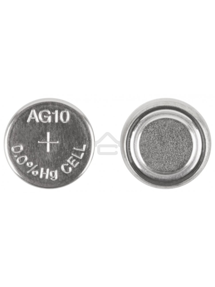 Батарейка щелочная, 1.5 В, тип АG10, 10 шт.