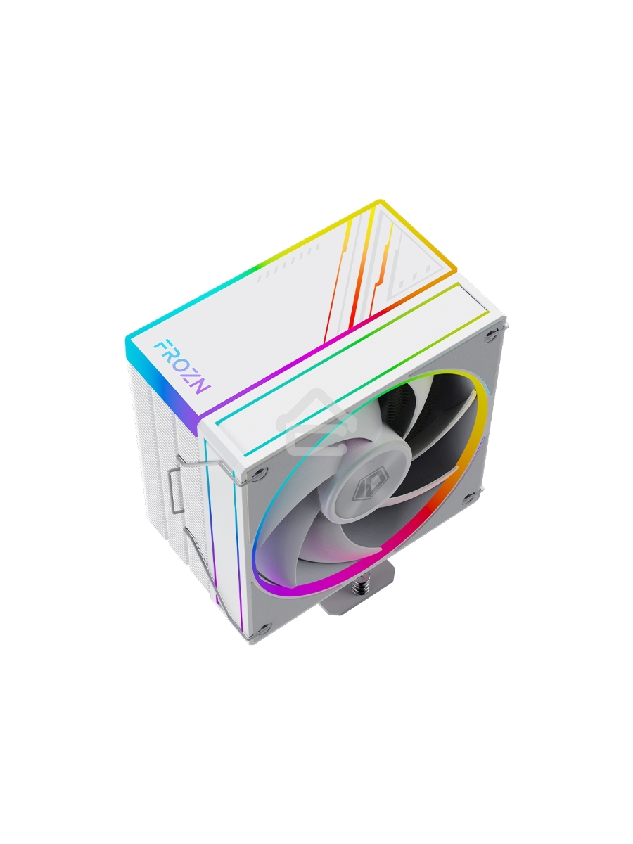 Кулер ID-Cooling Frozn A410 ARGB Wh белый 120мм алюминий+медь 2000rpm 30db 4-pin 220W 152мм